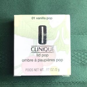Clinique Lid Pop 01 vanilla pop .07 OZ./2g